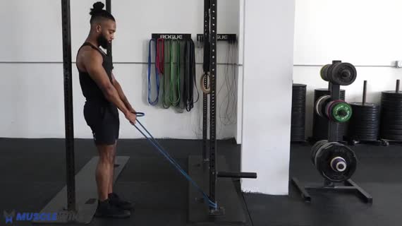 ساق پا با کش مقاومتی