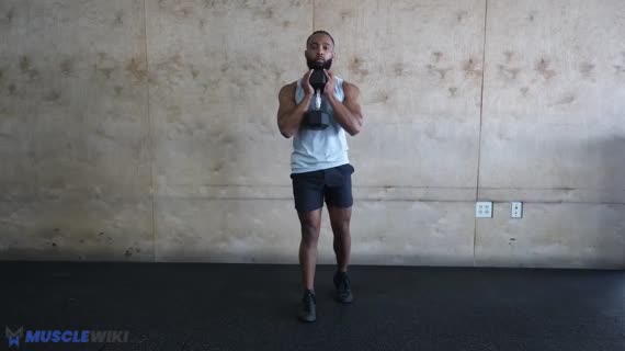 اسکوات کیک‌استند دمبل