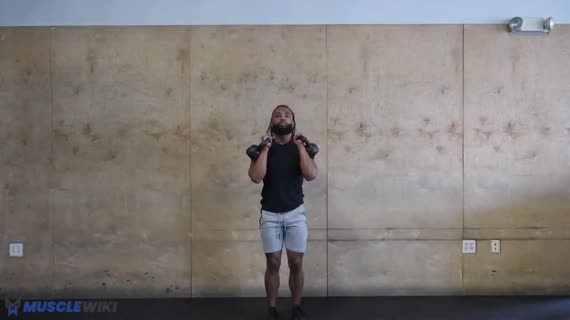 پرس سرشانه چک‌لاو با کتل‌بل