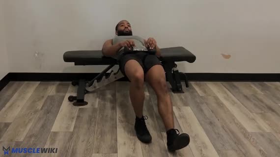hip thrust نامنظم با دمبل
